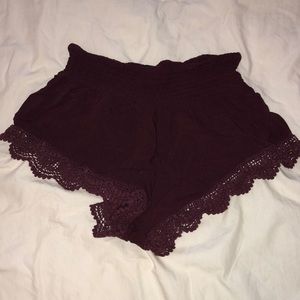 Maroon Shorts